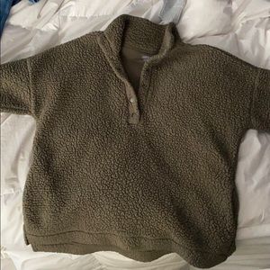 Aerie sherpa pull-over